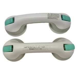 Safe-er-Grip Set of 2 Safety Handles for Bath or Shower Suction Attachment